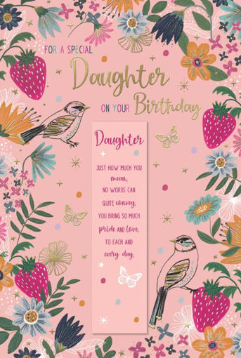 Picture of DAUGHTER BIRTHDAY CARD